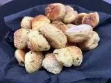 Pogácsa vegyesen, sajtos, burgonyás, tepertős, spenótos, mini virslis