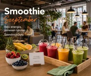 Smoothie Szeptember. Kezdjétek smoothie-val a szeptemberi irodai munkát.