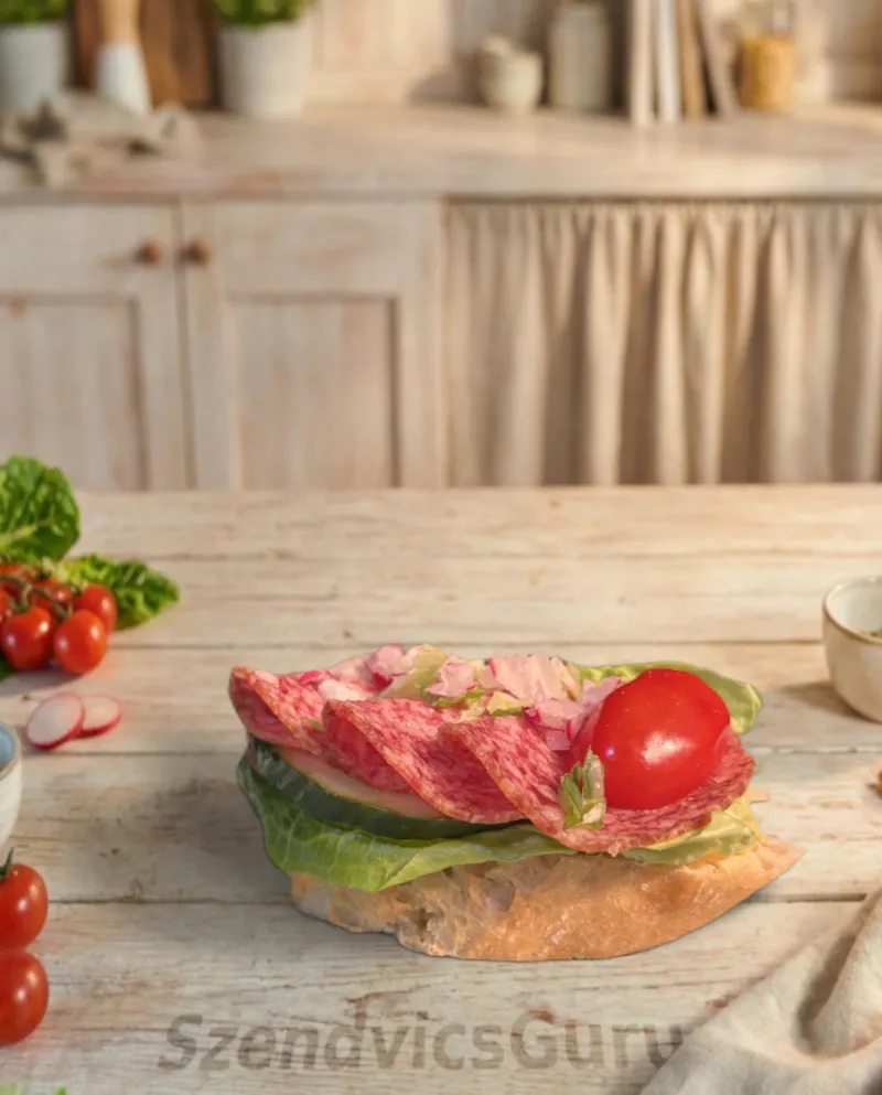 Szalámis szendvics (12db)